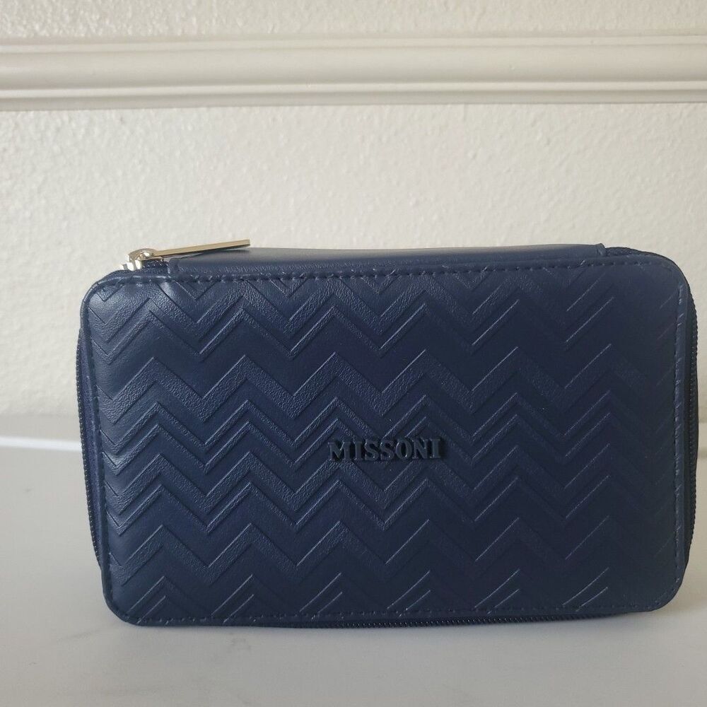 Missoni Delta One Travel Amenity Kit Collectible Souvenir Trip Bag New - Picture 1 of 16
